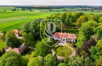 Casa senhorial à venda Przedbórz, Lodzkie, Vista de drone