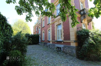 Palácio à venda Fays, Wallonie, Außenasicht Nebeneingang