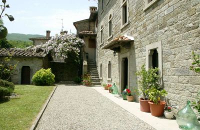 Casa senhorial à venda Caprese Michelangelo, Toscana, Pátio