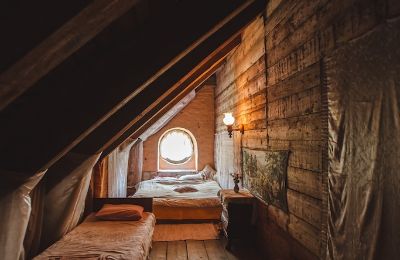 Casa senhorial à venda Gatarta, Gatartas Muiža, Vidzeme, Sótão