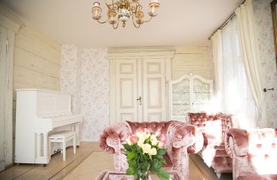 Casa senhorial à venda Lichnowy, Pomorskie, Sala de estar
