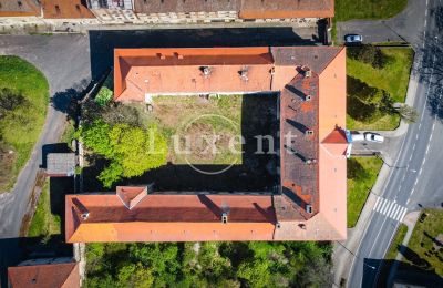 Palácio à venda Cítoliby, Zamek Cítoliby, Ústecký kraj, Vista de drone