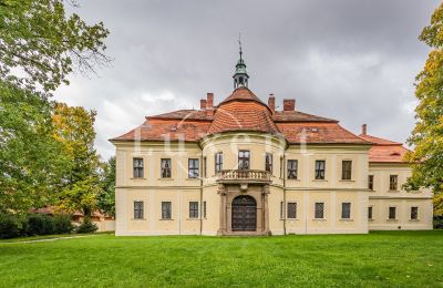 Palácio à venda Mirošov, Zámek Mirošov, Plzeňský kraj, Vista traseira