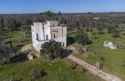 Casa de campo à venda Oria, Apúlia, Vista de drone