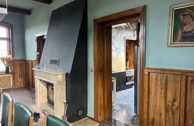 Villa histórica à venda Chmielniki, Kujawsko-pomorskie, Sala de estar
