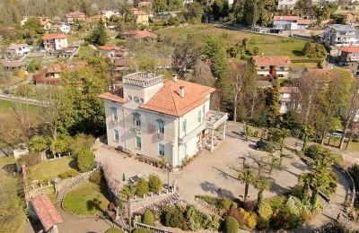 Villa histórica à venda Verbania, Piemonte, Vista de drone