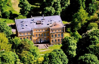 Palácio à venda powiat gorzowski, gmina Witnica, Dąbroszyn, Pałac w Dąbroszynie, Lubuskie, Vista de drone