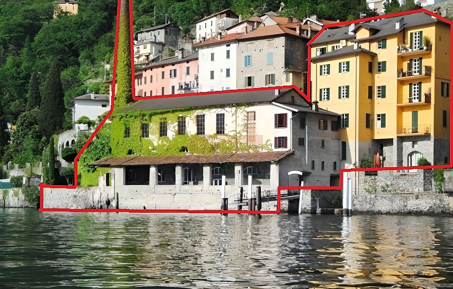 Fotos Villa histórica à beira do Lago de Como com cais privado e 10 apartamentos de férias