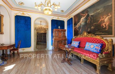 Villa histórica à venda Dizzasco, Lombardia, Sala de estar