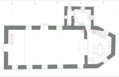 Igreja à venda 78591 Durchhausen, Vordere Kirchgasse  6, Baden-Württemberg, Entwurf Wohnung Chor EG