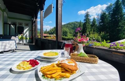 Propriedade histórica à venda Kowalowa, Dolnoslaskie, Taras restauracyjny front