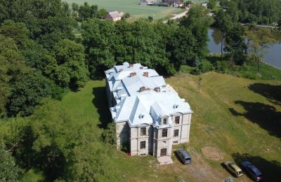 Palácio à venda Więsławice, Kujawsko-pomorskie, Vista de drone