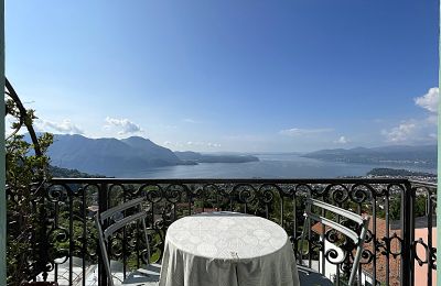 Villa histórica à venda Bee, Piemonte, Aussicht vom Balkon