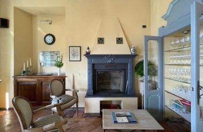 Mansão histórica à venda Bee, Piemonte, Lareira