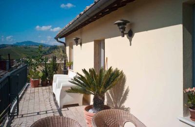 Villa histórica à venda Offida, Marcas, Terraço no telhado 