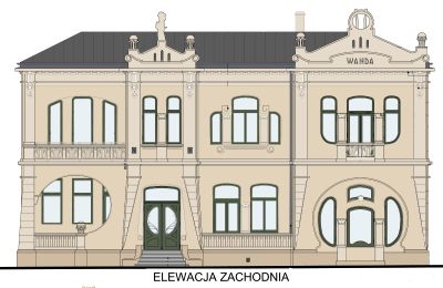 Villa histórica à venda Piotrków Trybunalski, Jarosława Dąbrowskiego 14, Lodzkie, Visualização