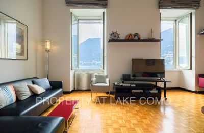 Apartamento histórico à venda Torno, Lombardia, Sala de estar