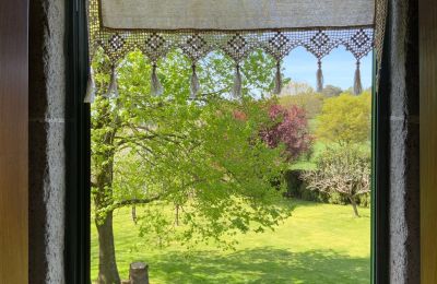 Casa de campo à venda Melide, Cabazás, Galiza, Vistas al jardín
