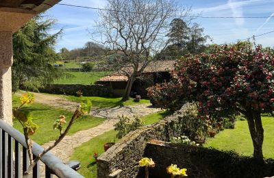 Casa de campo à venda Melide, Cabazás, Galiza, Vistas desde el balcón