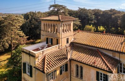 Villa histórica à venda Pisa, Toscana, Vista de drone