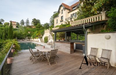 Villa histórica à venda Lyon, Auvergne-Rhône-Alpes, Terraço