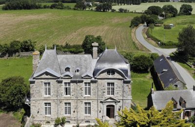 Casa senhorial à venda Pléneuf-Val-André, Le Tertre Rogon, Bretanha, Vista de drone