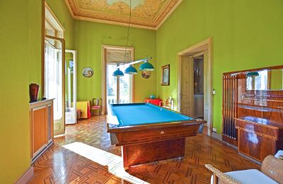 Villa histórica à venda Ligúria, Sala de bilhar