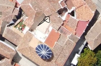 Palacete à venda Chinchilla de Monte-Aragón, Calle Doctor Daudén  2, Castela-Mancha, aerial view