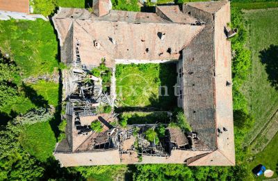 Palácio à venda Vršovice, Zámek Vršovice, okres Louny, Vista de drone