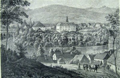 Palácio à venda Vršovice, Zámek Vršovice, okres Louny, Vista histórica