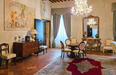 Villa histórica à venda Montecalvoli, Toscana, Sala de estar