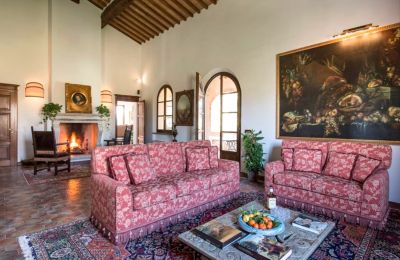 Villa histórica à venda Torrenieri, Toscana, Sala de estar