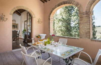 Villa histórica à venda Torrenieri, Toscana, Terraço