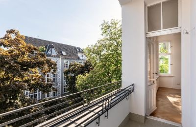 Apartamento histórico à venda Charlottenburg-Wilmersdorf, Schmargendorf, Berlim, Varanda