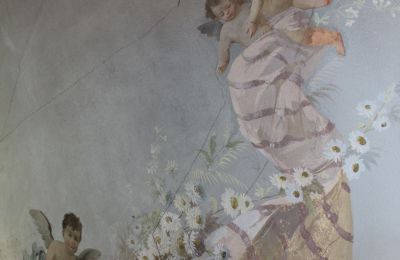 Mansão histórica à venda Faido, Ticino, affresco