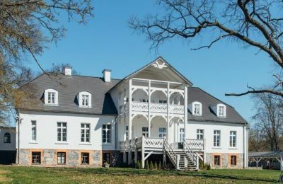 Casa senhorial à venda Role, Pomorskie, Vista traseira