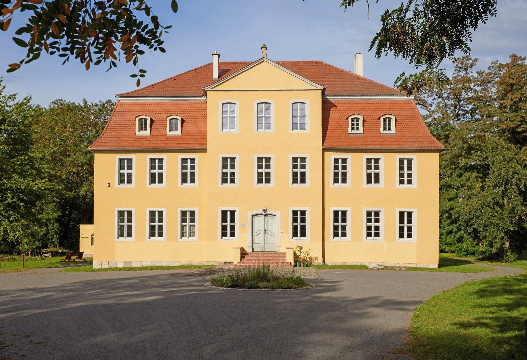 Fotos Palácio barroco com lago privado perto de Leipzig