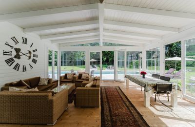 Palácio à venda 4693 Desselbrunn, Alta Áustria, Der geräumige Wintergarten lädt zum Entspannen ein 