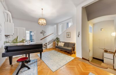 Mansão histórica à venda Währing, Viena, Das helle Entrée in der Bel Étage