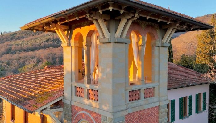 Casa senhorial Belle Époque com vistas panorâmicas no Valdarno