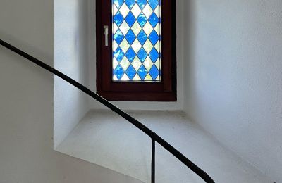 Palácio à venda 84375 Kirchdorf am Inn, Hofmarkstraße 2, Baviera, Treppenhaus: bleiverglaste Fenster