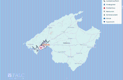 Mansão histórica à venda Mallorca, Serra de Tramuntana, Cas Català, Ilhas Baleares, Lageplan