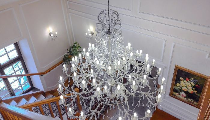 Casa senhorial com parque, lago e hotel novo no centro da Polónia – padrão quatro estrelas