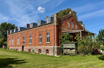 Casa senhorial à venda Brandemburgo, Gutshaus Rückansicht