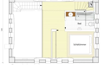 Imóvel histórico à venda 15324 Groß Neuendorf, Hafenstraße 1A, Brandemburgo, Verladeturm Grundriss fünftes Obergeschoss