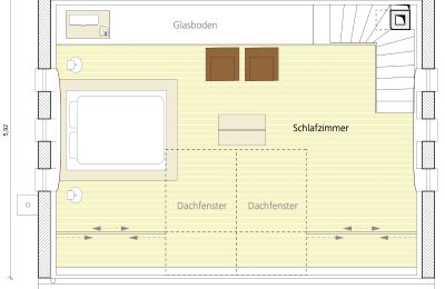 Imóvel histórico à venda 15324 Groß Neuendorf, Hafenstraße 1A, Brandemburgo, Verladeturm Grundriss Dachgeschoss