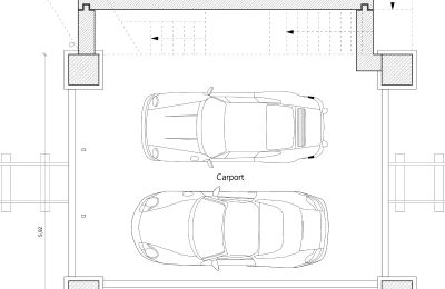 Imóvel histórico à venda 15324 Groß Neuendorf, Hafenstraße 1A, Brandemburgo, Verladeturm Grundriss Carport