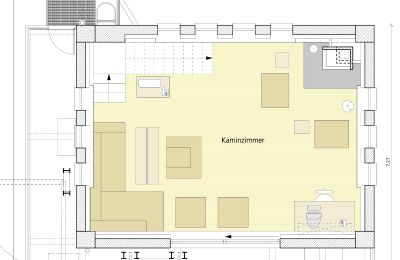 Imóvel histórico à venda 15324 Groß Neuendorf, Hafenstraße 1A, Brandemburgo, Verladeturm Grundriss drittes Obergeschoss