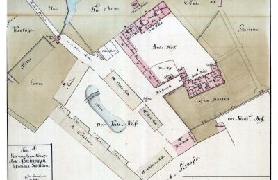 Palácio à venda 16259 Bad Freienwalde (Oder), Brandemburgo, Lageplan von 1795