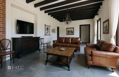 Palacete à venda Santanyí, Ilhas Baleares, Wohnzimmer, Industriell - (KI generiert)